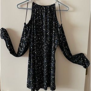 Michael Kors cold shoulder Top